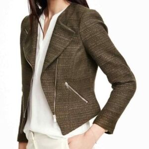 Women's Brown Tweed Jacket